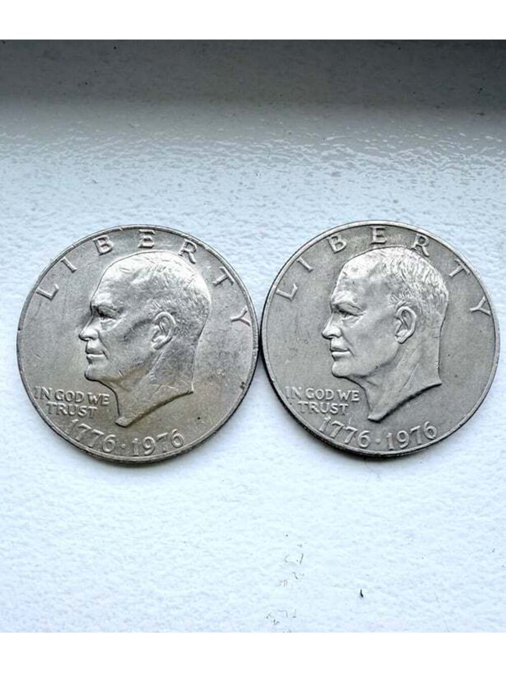 Eisenhower USA 1776-1976 Dollar Coins.